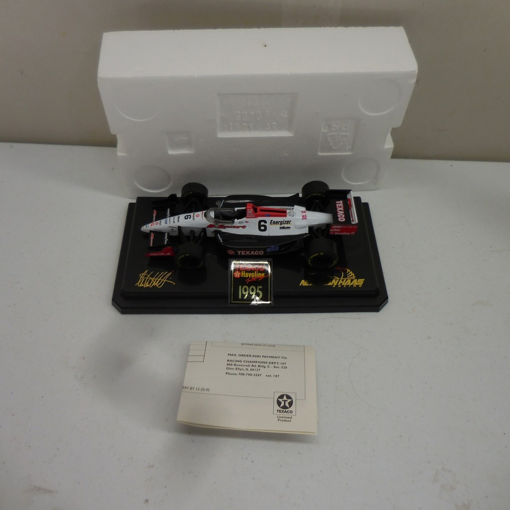 Michael Andretti 1995 Texaco Havoline Racing 1/24 Die-Cast Bank Newman Haas‎ #6
